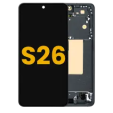Samsung Galaxy S26 Display + Frame - Black Refurbished