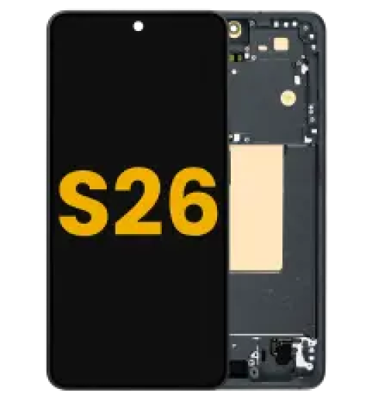 Samsung Galaxy S26 Display + Frame - Black Refurbished
