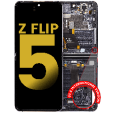 Samsung Galaxy Z Flip 5 Display + Frame Inner - Graphite Refurbished