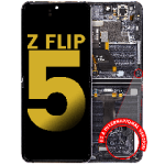 Samsung Galaxy Z Flip 5 Display + Frame Inner - Graphite Refurbished