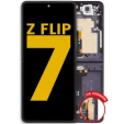 Samsung Galaxy Z Flip 7 Inner Display + Frame - Jet Black Refurbished