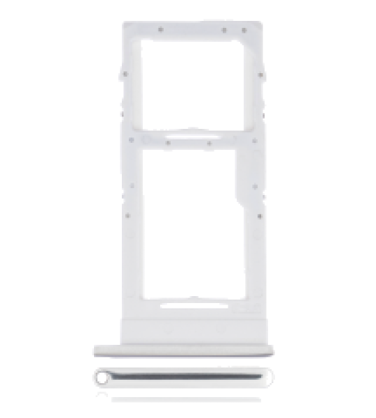 Samsung Galaxy A51 5G Single Sim Tray - Prism Cube White OEM-Equivalent