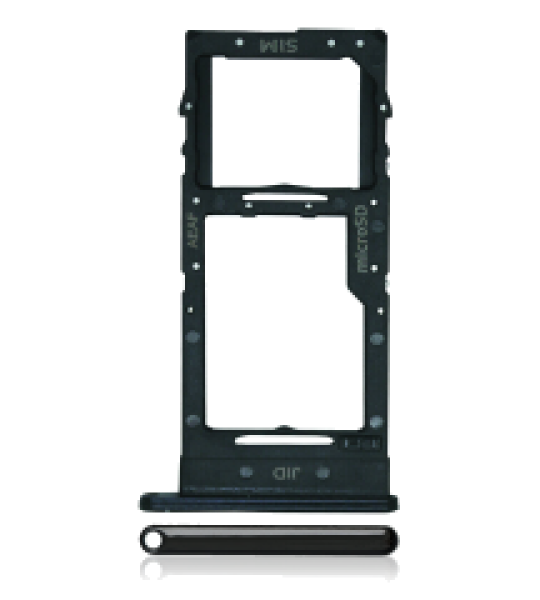 Samsung Galaxy A51 5G Dual Sim Tray - Prism Cube Black OEM-Equivalent