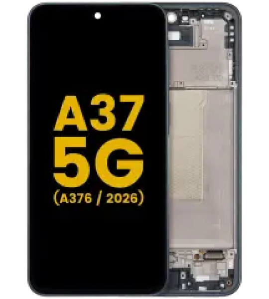 Samsung Galaxy A37 Display + Frame - Gray Green Refurbished