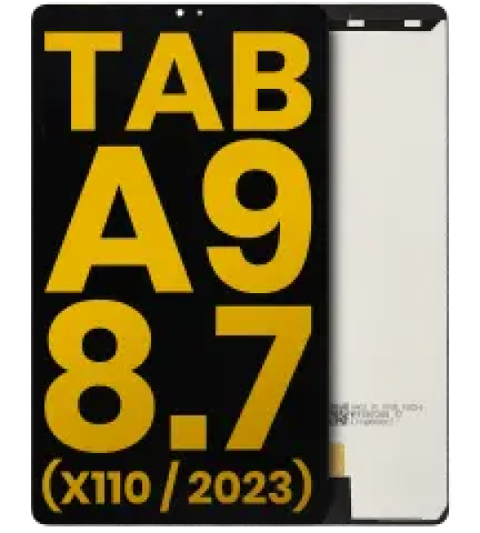 Samsung Galaxy Tab A9 (X110) Display (No Frame) (Wifi Only) - Black Refurbished