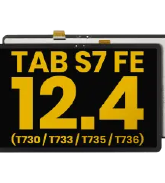 Samsung Galaxy Tab S7 FE Display (No Frame) - Black Refurbished