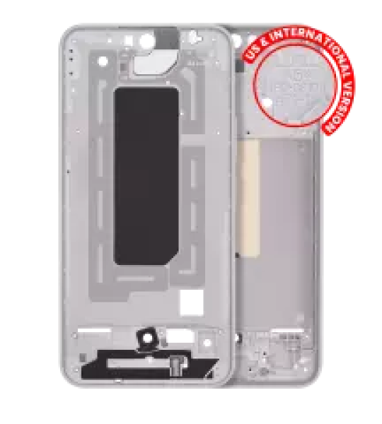 Samsung Galaxy A54 Mid-Frame Housing - White OEM-Equivalent