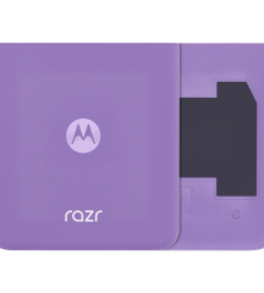 Motorola Moto Razr / Razr 40 (2023) Bottom Back Cover - Grape Compote SVP