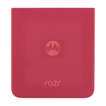 Motorola Moto Razr Plus / Razr 40 Ultra (2023) Bottom Back Cover - Barberry SVP