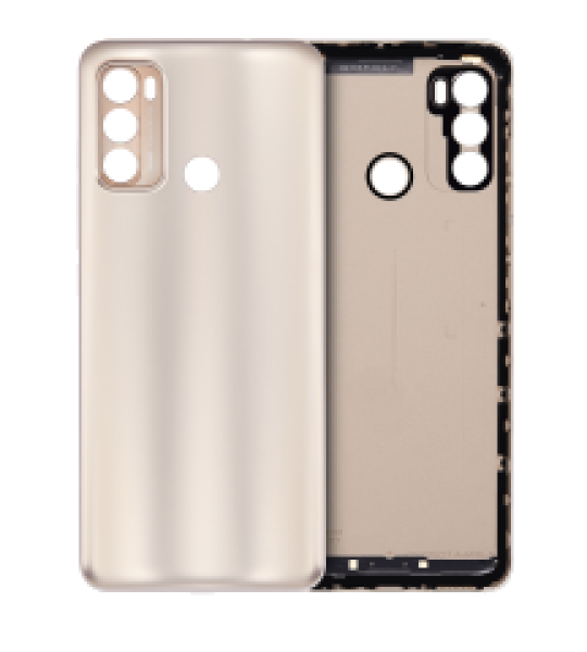 Motorola Moto G40 Fusion Back Cover Glass - Frosted Champagne AM Plus