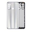 Motorola Moto G60 Back Cover Glass - Silver AM Plus
