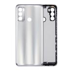 Motorola Moto G60 Back Cover Glass - Silver AM Plus