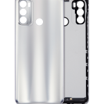Motorola Moto G60 Back Cover Glass - Silver AM Plus