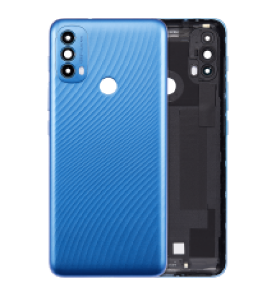 Motorola Moto E30 (2021) Back Cover - Digital Blue OEM-Equivalent