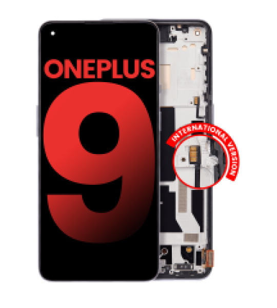 OnePlus 9 Display + Frame - Winter Mist AM Plus