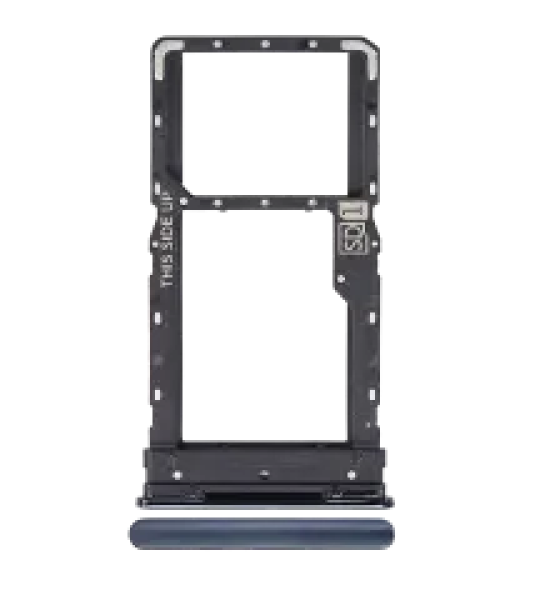 Motorola Moto G52 (2022) Sim Tray - Charcoal Gray OEM-Equivalent