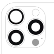Apple iPhone 15 Pro Max Back Camera Lens 3 Piece Set OEM-Equivalent