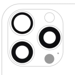 Apple iPhone 15 Pro Max Back Camera Lens 3 Piece Set OEM-Equivalent
