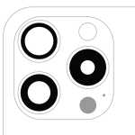 Apple iPhone 15 Pro Back Camera Lens 3 Piece Set OEM-Equivalent