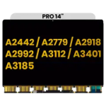 Apple MacBook Pro 14" (A2442 / A2779 / A2918 / A2992 / A3112 / A3401 / A3185) Display (No Frame) OEM-Equivalent