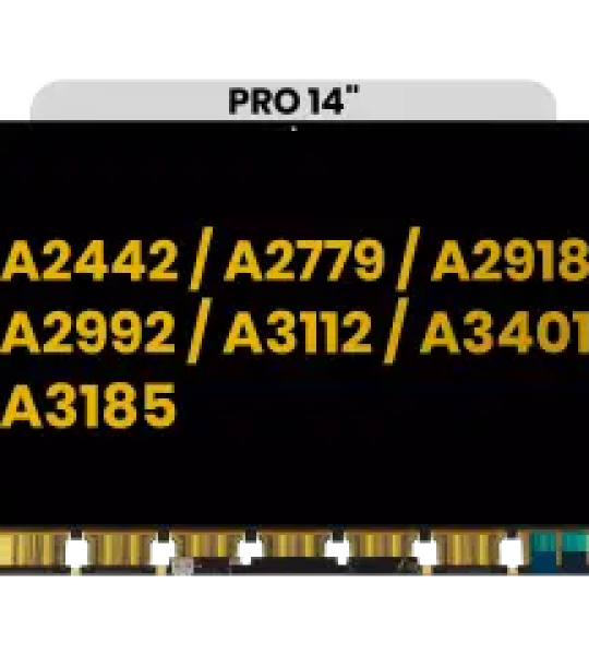 Apple MacBook Pro 14" (A2442 / A2779 / A2918 / A2992 / A3112 / A3401 / A3185) Display (No Frame) OEM-Equivalent