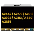 Apple MacBook Pro 14" (A2442 / A2779 / A2918 / A2992 / A3112 / A3401 / A3185) Display (No Frame) OEM-Equivalent