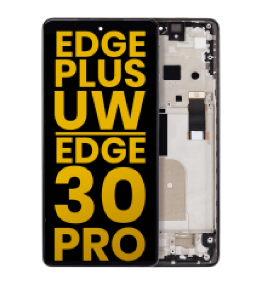 Motorola Moto Edge Plus / Edge 30 Pro (2022) / Edge X30 5G (2021) Display + Frame - Cosmos Blue Refurbished
