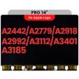 Apple MacBook Pro 14" (A2442 / A2779 / A2918 / A2992 / A3112 / A3401 / A3185) Display (No Frame) AM Plus