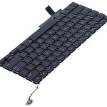 Apple Macbook Pro 17 (A1297) Keyboard with Backlight & Screws (US English) OEM-Equivalent
