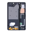 Samsung Galaxy S20 Ultra Mid-Frame Housing - Cosmic Black OEM-Equivalent