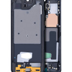 Samsung Galaxy S20 Ultra Mid-Frame Housing - Cosmic Black OEM-Equivalent