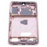 Samsung Galaxy S21 Plus Mid-Frame Housing - Phantom Violet / Pink / Gold OEM-Equivalent