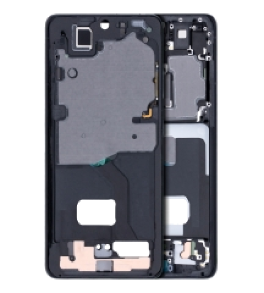 Samsung Galaxy S21 Ultra Mid-Frame Housing - Phantom Black OEM-Equivalent
