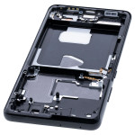 Samsung Galaxy S21 Ultra Mid-Frame Housing - Phantom Black OEM-Equivalent