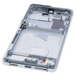 Samsung Galaxy S21 Ultra Mid-Frame Housing - Phantom Silver OEM-Equivalent