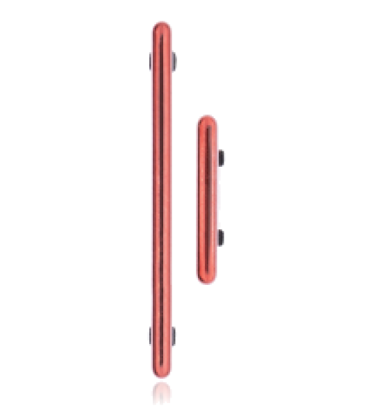 Samsung Galaxy S20 FE 4G / 5G Hard Buttons (Power / Volume) - Cloud Red OEM-Equivalent