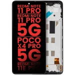 Xiaomi Redmi Note 11 Pro / Note 11 Pro 5G / Xiaomi Poco X4 Pro 5G / Redmi Note 11E Pro Display + Frame OEM-Equivalent
