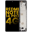 Xiaomi Redmi Note 14 Pro 4G Display + Frame - Midnight Black Refurbished