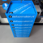 Telefoonmaken.nl Promotietafel / Presentatiestandaard voor Winkel
